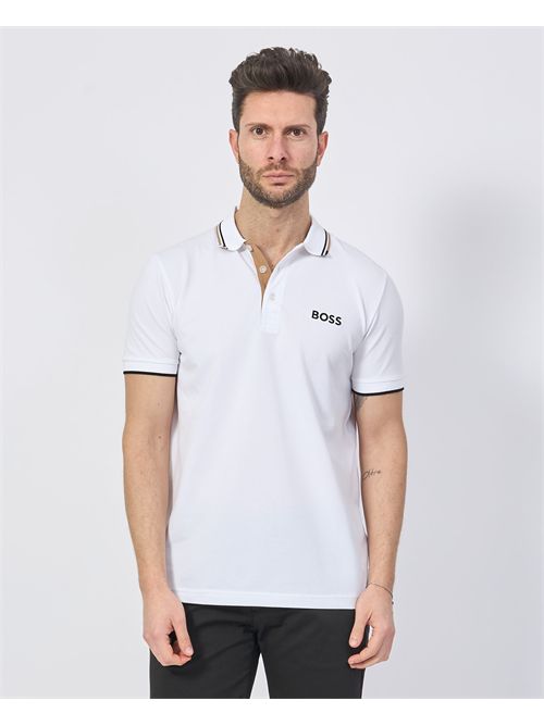 Polo uomo Boss in misto cotone BOSS | 50469102103