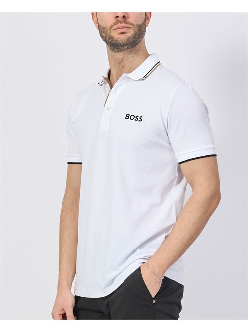 Boss men's cotton blend polo shirt BOSS | 50469102103