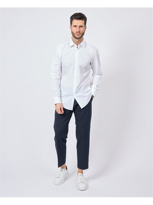 Chemise Slim Fit blanche pour homme Boss BOSS | 50469345100