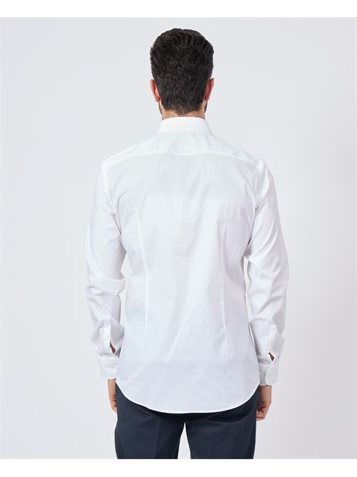 Camicia uomo Boss bianca slim fit BOSS | 50469345100