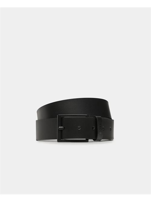 Boss black leather belt BOSS | 50486757002