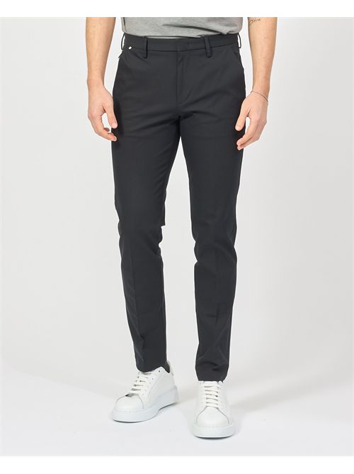 Pantalon slim stretch noir Boss pour homme BOSS | 50487754001