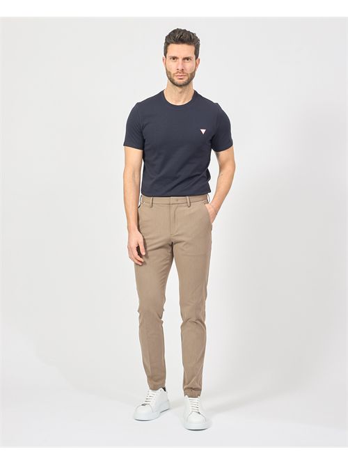 Pantaloni uomo Boss neri elasticizzati slim fit BOSS | 50487754376