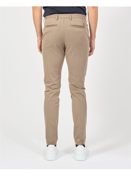 Pantaloni uomo Boss neri elasticizzati slim fit BOSS | 50487754376