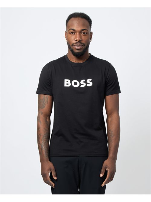 T-shirt col rond coupe décontractée Boss pour homme BOSS | 50491706001