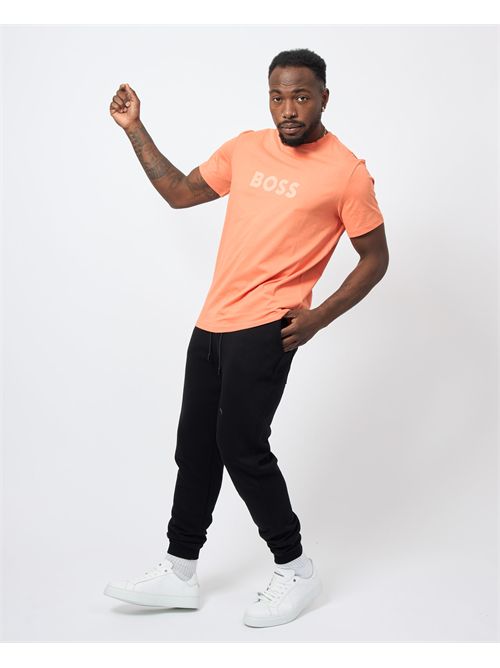 Boss Men's Crew Neck Relaxed Fit T-Shirt BOSS | 50491706823