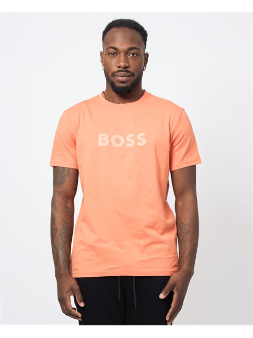 T-shirt col rond coupe décontractée Boss pour homme BOSS | 50491706823