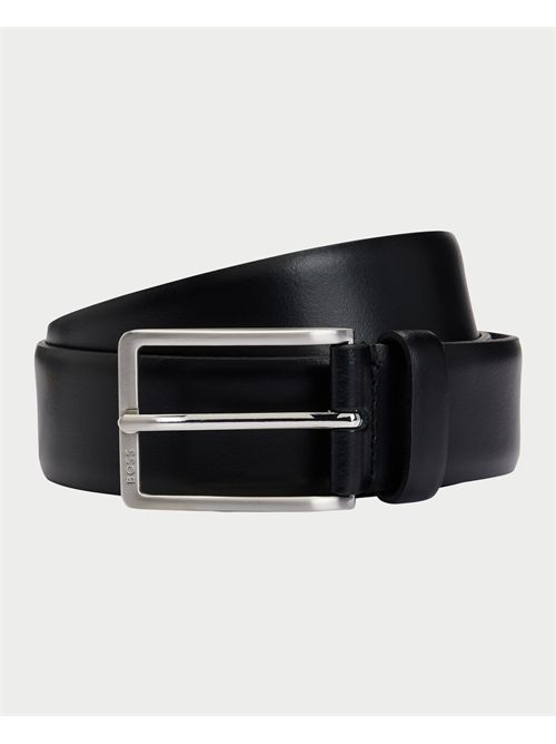 Boss Leather Belt with Logo BOSS | 50491834001