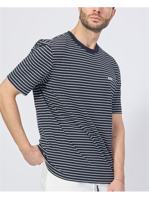 Boss Men's T-Shirt with Striped Pattern BOSS | 50499334100