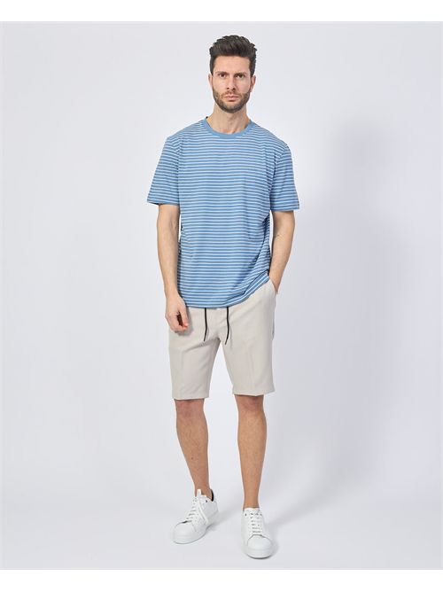 Boss Men's T-Shirt with Striped Pattern BOSS | 50499334462