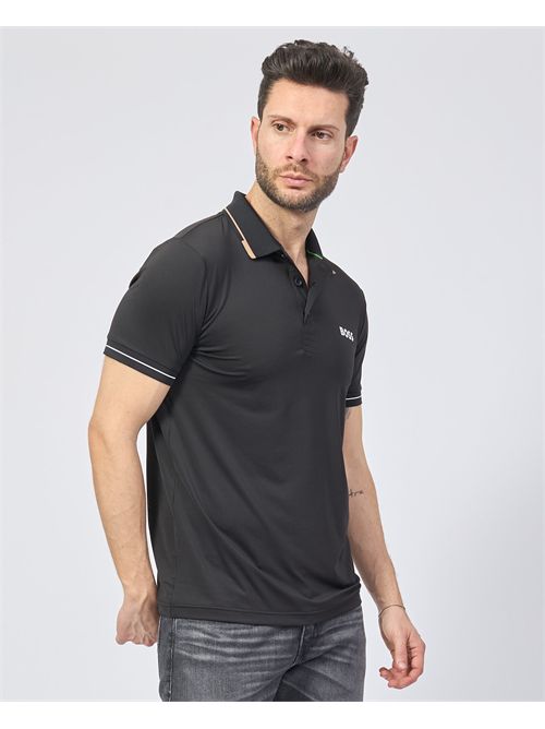 Polo Boss in jersey di cotone con logo BOSS | 50506203005