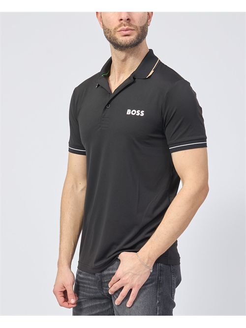 Polo Boss in jersey di cotone con logo BOSS | 50506203005