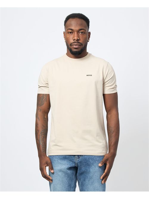 Boss Men's T-Shirt with Chest Logo BOSS | 50506373284