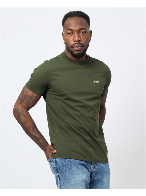 T-shirt Boss pour homme avec logo sur la poitrine BOSS | 50506373355