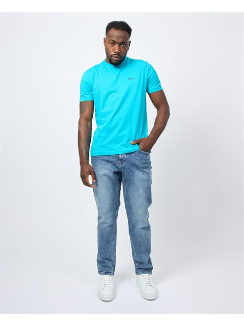 Boss Men's T-Shirt with Chest Logo BOSS | 50506373450