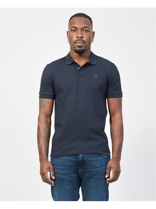 Passenger men's polo shirt by Boss in stretch cotton BOSS | 50507803404