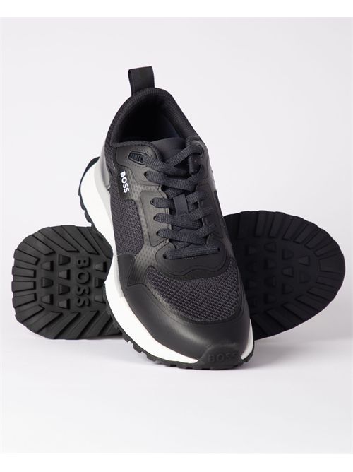 Sneakers basse uomo Jonah Boss con logo all-over BOSS | 50513195406