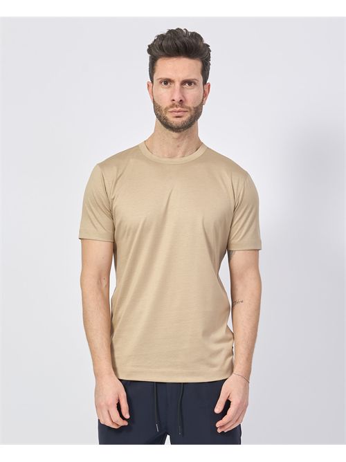 T-shirt uomo Boss in maglia fine elasticizzata BOSS | 50513674275