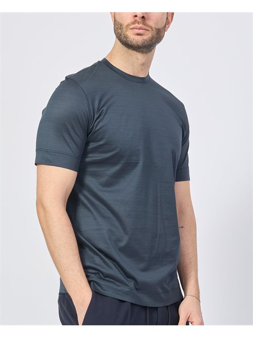 T-shirt uomo Boss in maglia fine elasticizzata BOSS | 50513674404