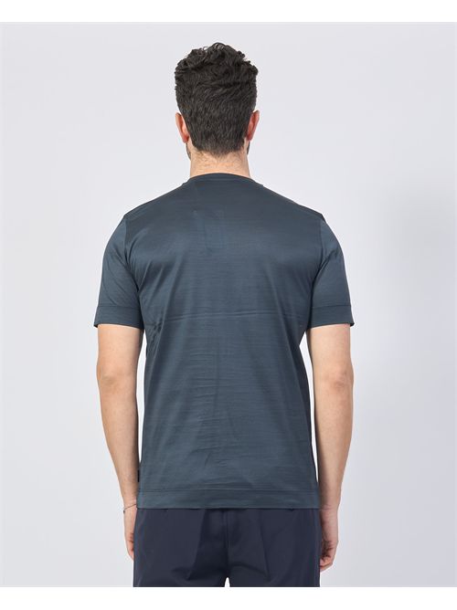 T-shirt uomo Boss in maglia fine elasticizzata BOSS | 50513674404