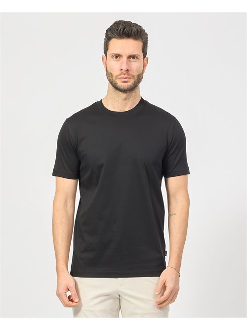 T-shirt girocollo Boss in cotone<BR/>