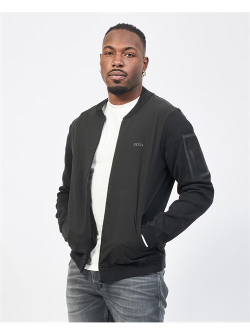 Boss men's jacket with embroidered logo BOSS | 50529337001