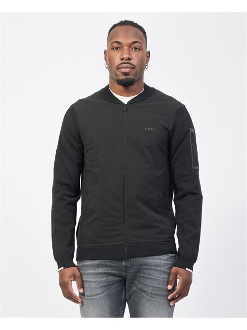 Boss men's jacket with embroidered logo BOSS | 50529337001