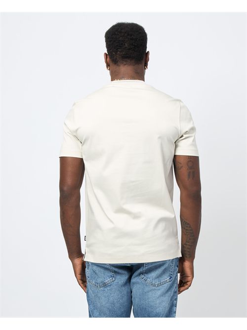 T-shirt slim fit en coton mercerisé Boss BOSS | 50531793131