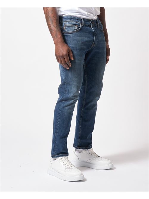 Jean Slim Fit Boss en denim Slubby BOSS | 50532498413