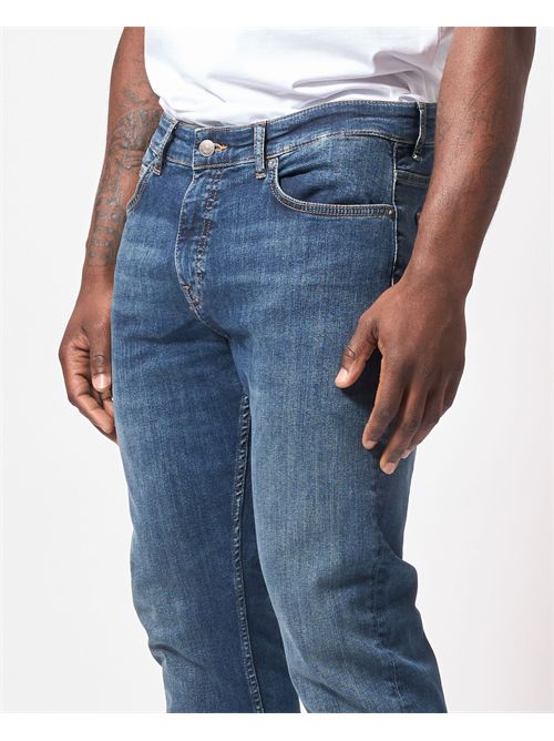 Jeans slim fit Boss in denim slubby BOSS | 50532498413