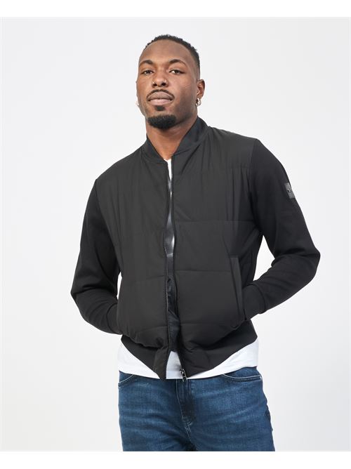 Boss Men's Hybrid Hoodie Padded Full Zip BOSS | 50532767001