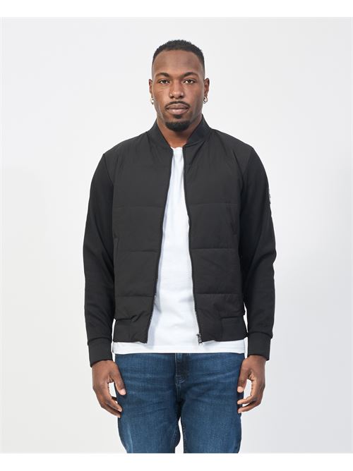 Boss Men's Hybrid Hoodie Padded Full Zip BOSS | 50532767001