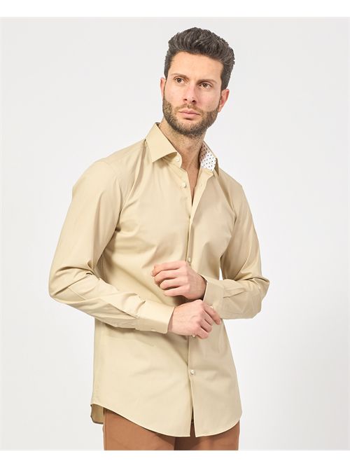 Slim fit Boss shirt in stretch cotton