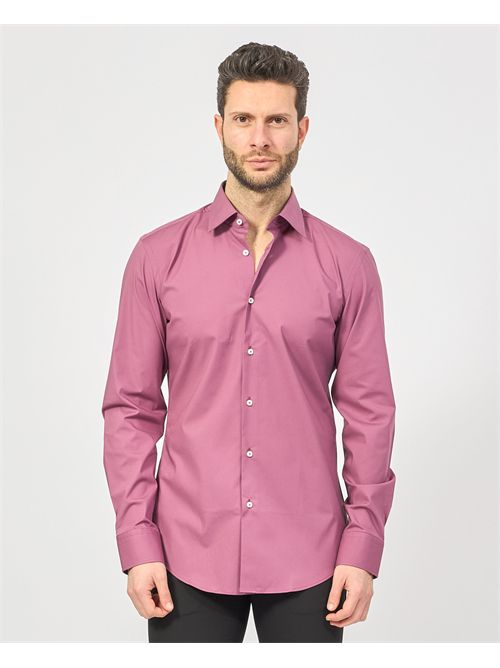 Chemise Boss slim fit en coton stretch