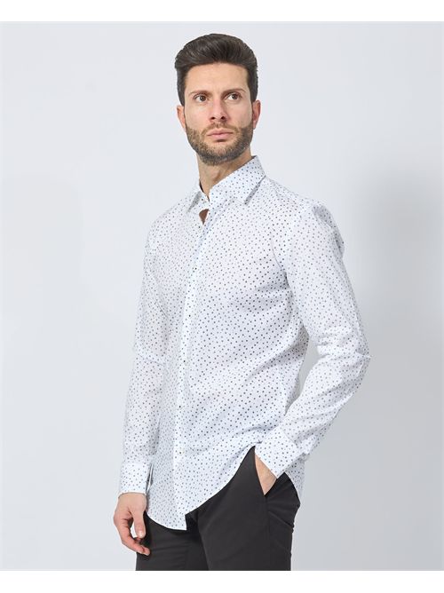 Slim-fit Boss shirt in cotton poplin BOSS | 50532871450