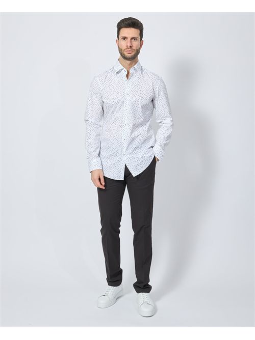 Slim-fit Boss shirt in cotton poplin BOSS | 50532871450