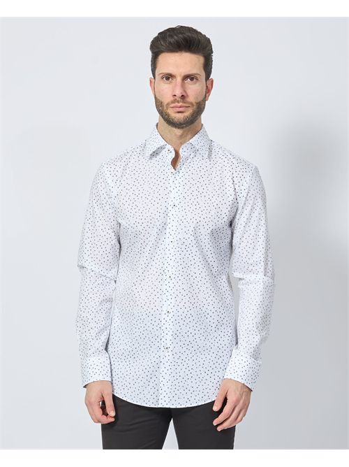 Slim-fit Boss shirt in cotton poplin BOSS | 50532871450