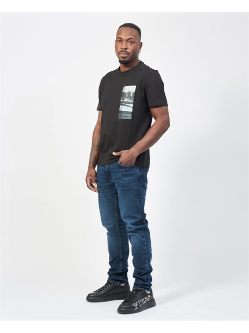 T-shirt en coton Boss avec imprimé graphique BOSS | 50533233001