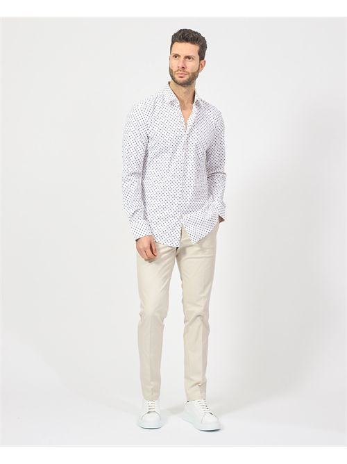 Slim-fit Boss shirt in stretch jersey BOSS | 50533422651