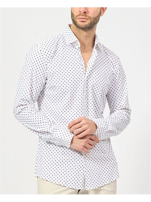 Camicia Boss slim fit in jersey elasticizzata BOSS | 50533422651