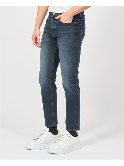 Jeans Boss slim fit in denim slubby BOSS | 50534556402