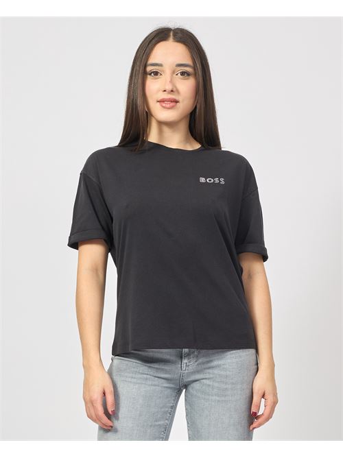 T-shirt coupe décontractée pour femme Boss BOSS | 50535106001