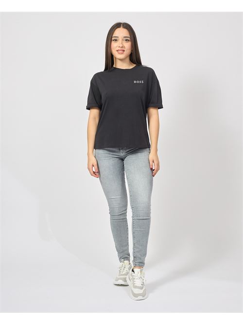 T-shirt coupe décontractée pour femme Boss BOSS | 50535106001