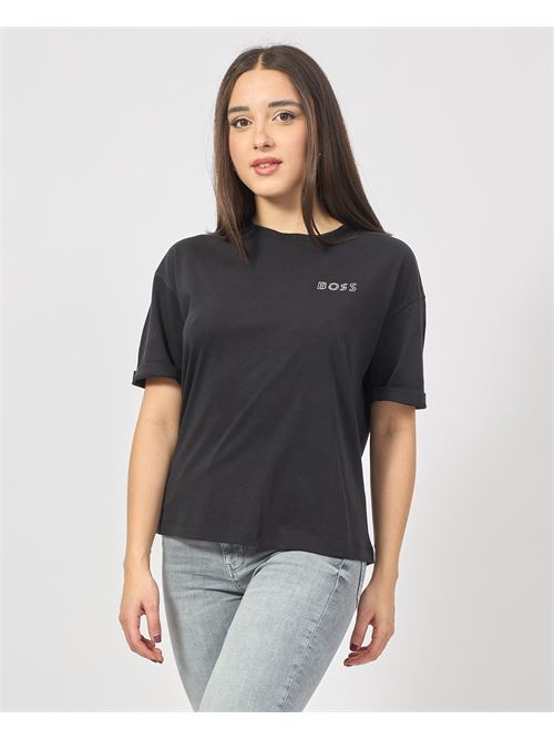 T-shirt coupe décontractée pour femme Boss BOSS | 50535106001