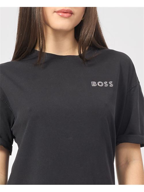 T-shirt coupe décontractée pour femme Boss BOSS | 50535106001