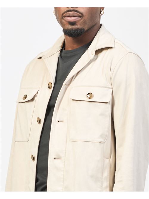 Boss relaxed fit men's overshirt BOSS | 50535666131