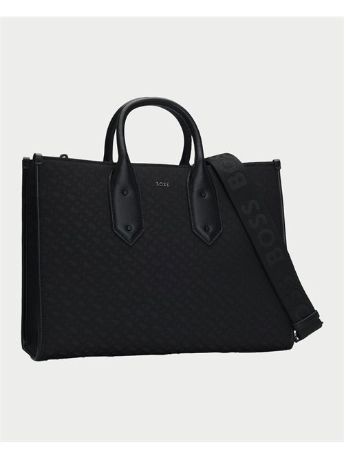 Sandy tote bag by Boss with monograms BOSS | 50535980001