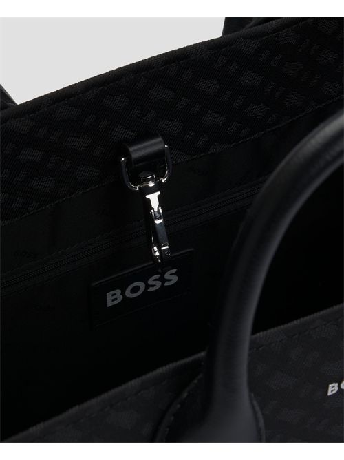 Borsa tote Sandy di Boss con monogrammi BOSS | 50535980001