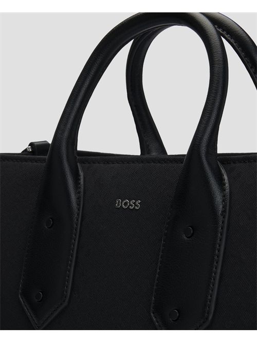 Borsa tote Sandy di Boss con monogrammi BOSS | 50535980001