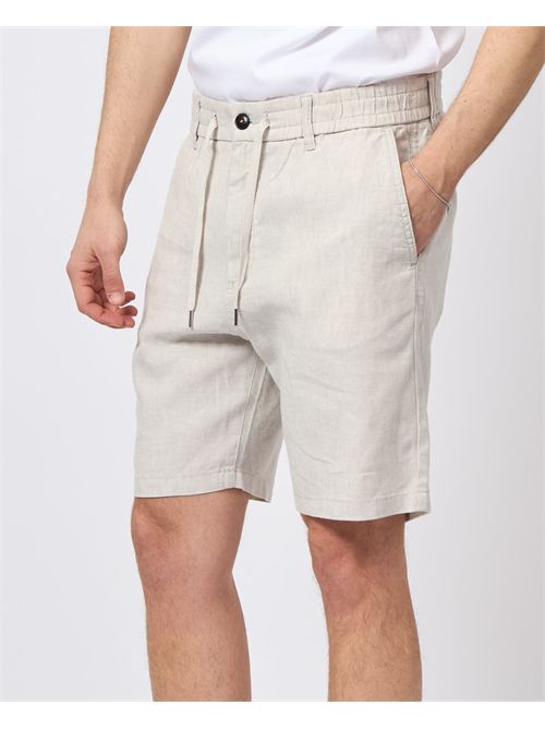 Bermuda Boss pour homme en coton avec cordon de serrage BOSS | 50536863271